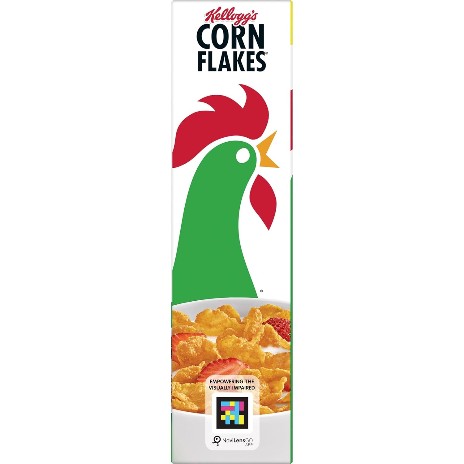 Kellogg's Corn Flakes Cereal – Clean-Label Pantry Staple for Wellness Families, 24oz Box