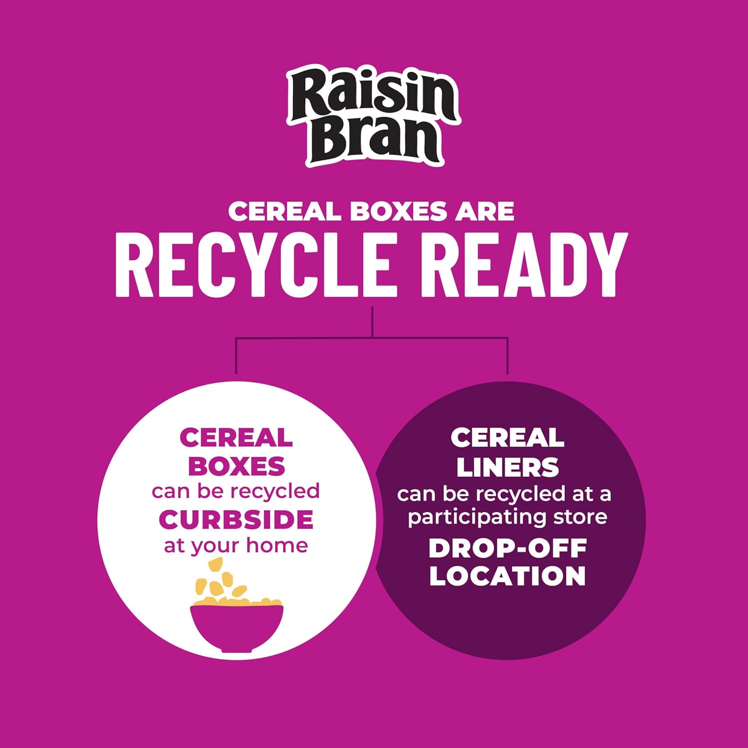 Kellogg's Raisin Bran Crunch Cereal – Kid-Friendly Bran Flakes with Sweet Raisins for Family Breakfasts, 24.5 oz Giant Box