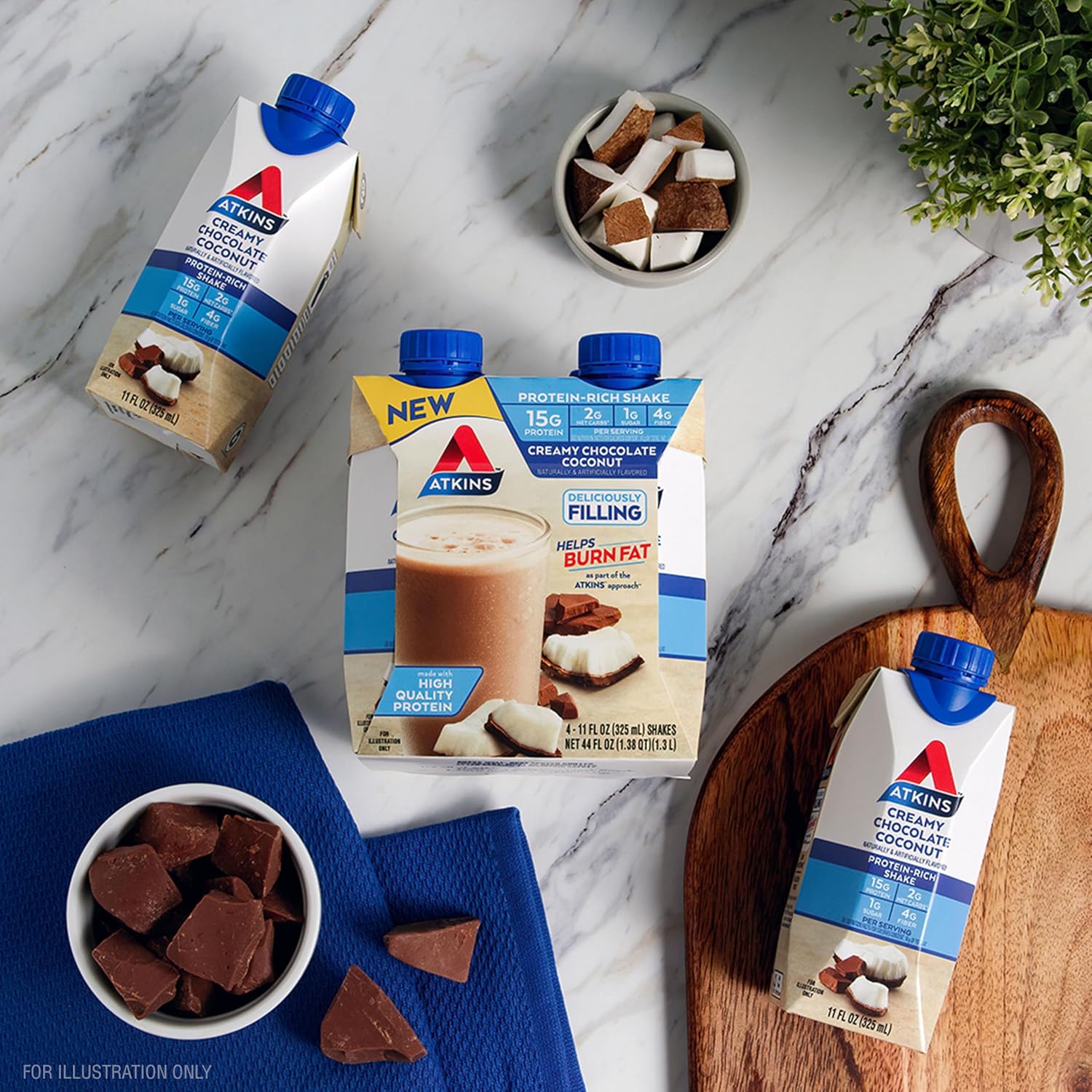 keto-friendly formulation compatible with atkins ketogenic programs
