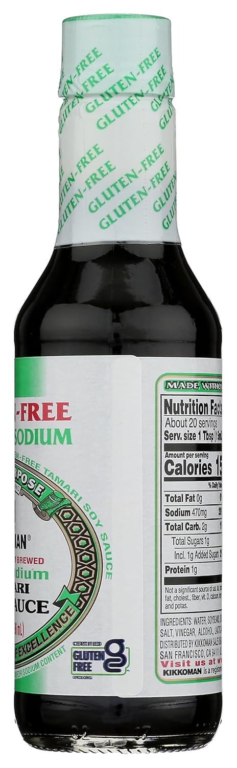 Kikkoman Tamari Gluten Free Soy Sauce – Practical Host Gift for Dinner Parties and Asian Cuisine Lovers