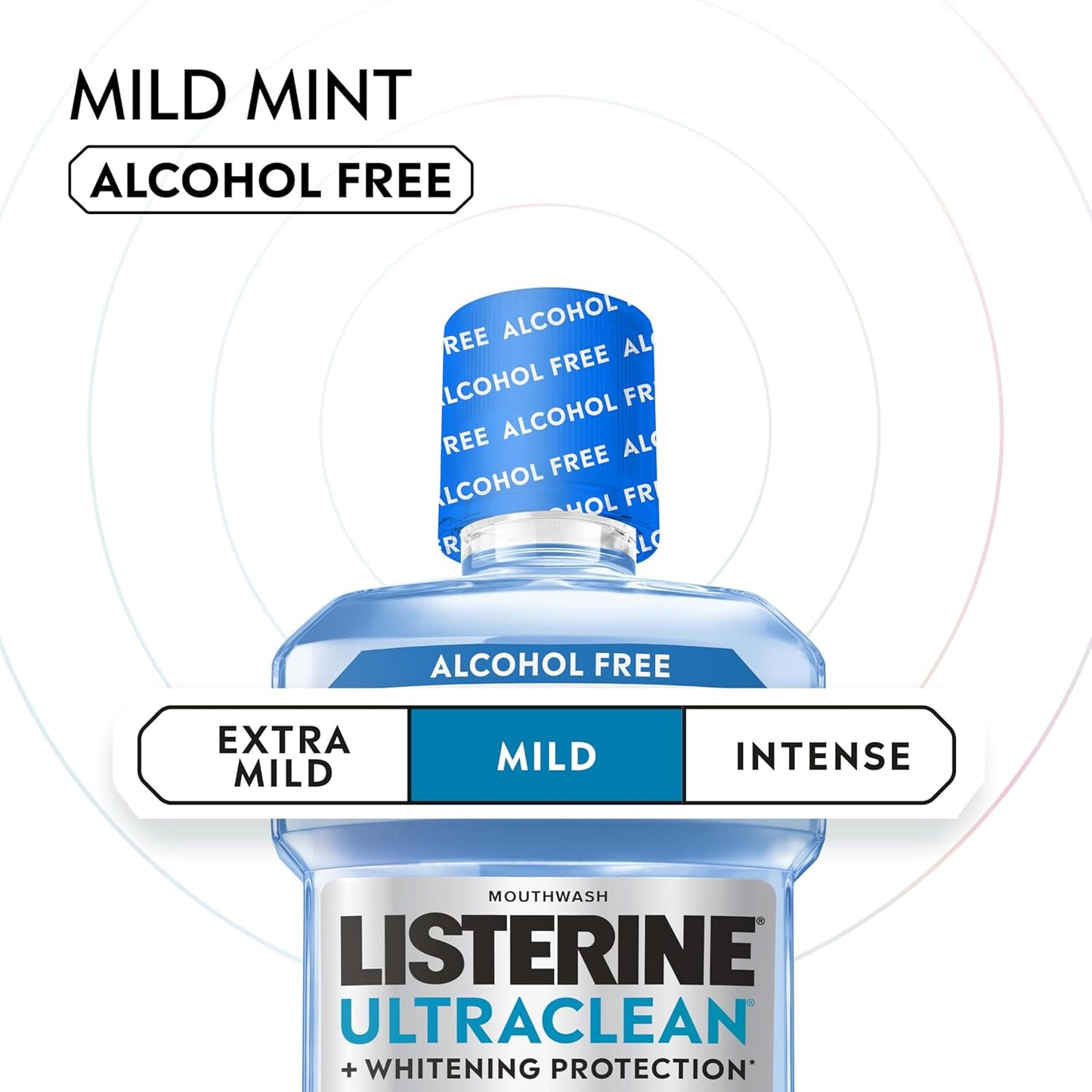 kills 99.9% of bad breath-causing germs