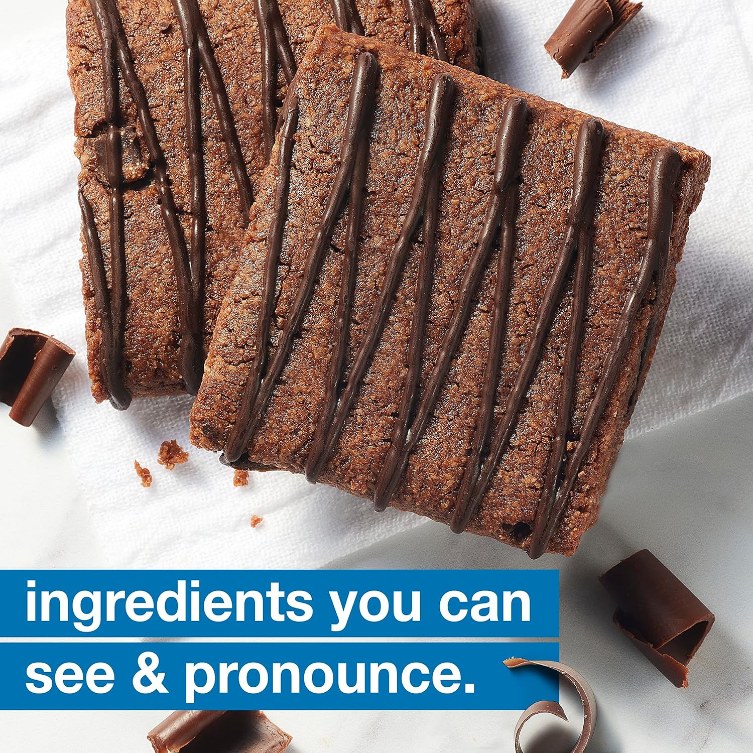 KIND Soft Baked Almond Flour Brownie – Guilt-Free Bedtime Treat for a Calming Nightly Ritual, 6 Count
