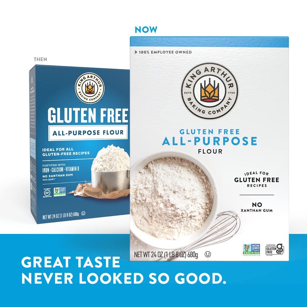 King Arthur Gluten-Free Flour – Single-Blend Replacement for Rice, Tapioca, and Potato Starches