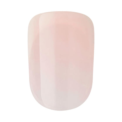 KISS imPRESS No Glue Press On Nails French – Gentle Self Care Manicure for Sensitive Nail Beds