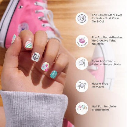 KISS imPRESS No Glue Press On Nails – Simple One Step Manicure for Effortless Everyday Glam