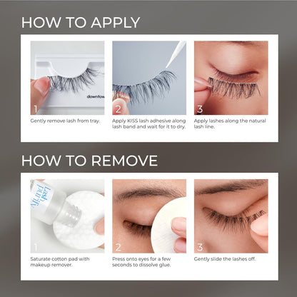 KISS Lash Couture Faux Mink Lashes – Premium Vanity Counterpiece for Salon-Style Glamour at Home