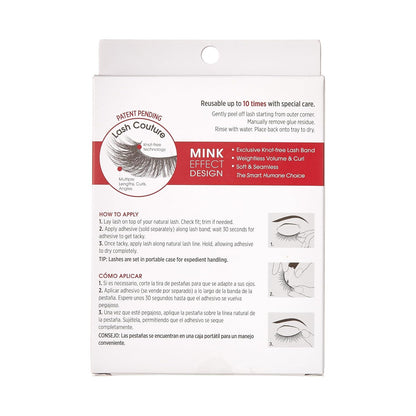 KISS Lash Couture Faux Mink Lashes – Premium Vanity Counterpiece for Salon-Style Glamour at Home