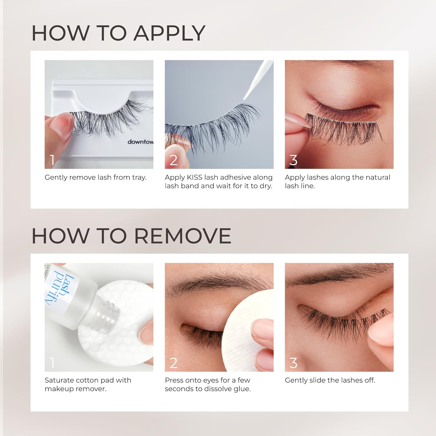 KISS My Lash But Better So Real False Eyelashes – Luxury Vegan Lash Clusters for High-End Vanity, Natural-Looking 12mm Reusable Strip Lashes