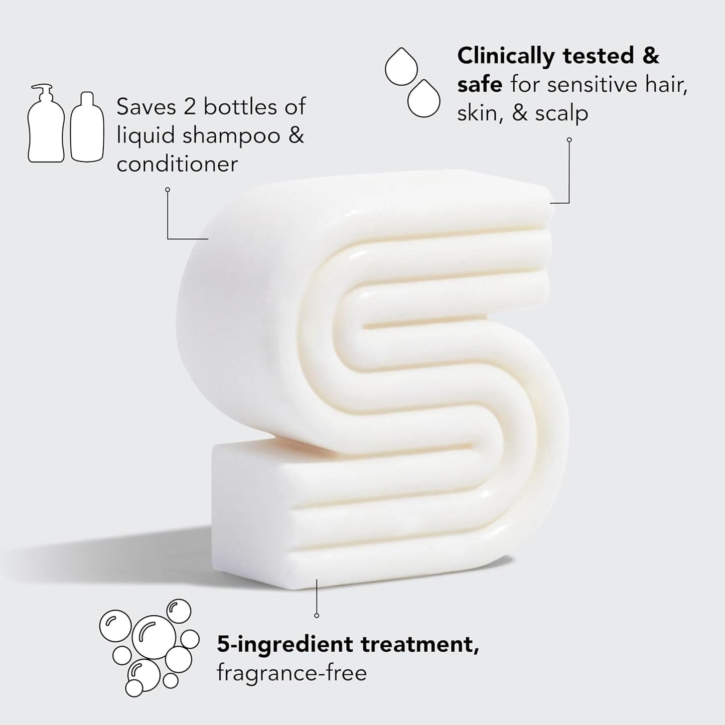 Kitsch 2-in-1 Shampoo Body Bar – Calming Self-Care Ritual for Sensitive Skin and Scalp