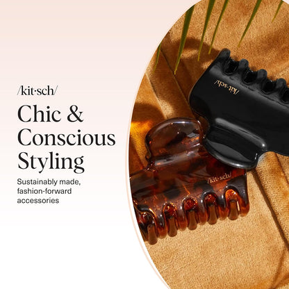Kitsch Cloud Claw Clip – Understated Hair Accessory for Capsule Vanities, Neutral Tones