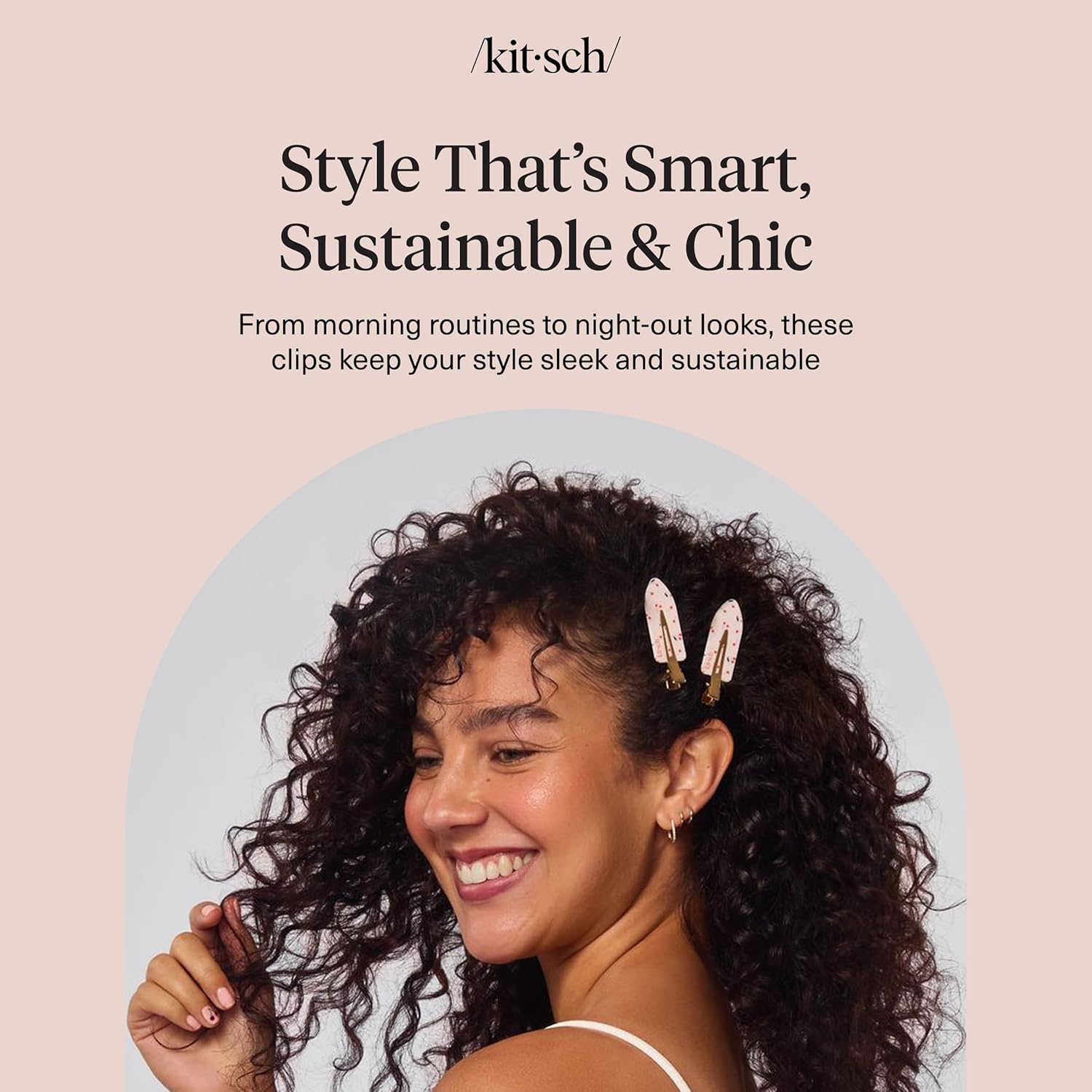 Kitsch Creaseless Hair Clips – Thoughtful Birthday Gift for Her, No-Crease Styling Set for Women
