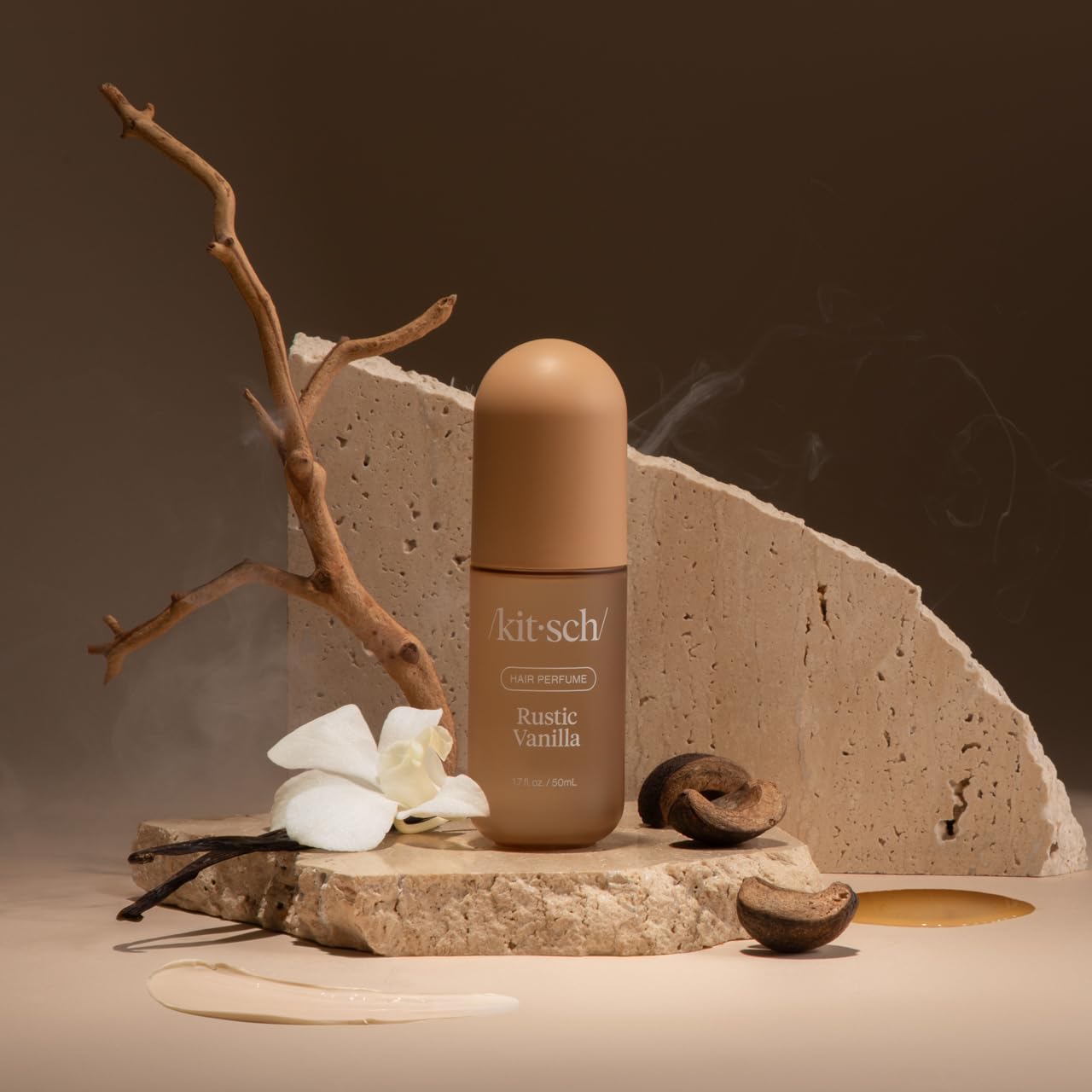 Kitsch Hair Perfume – Mindful Nightly Ritual for Calming Bedtime Self-Care, Tonka Vanilla Cedar