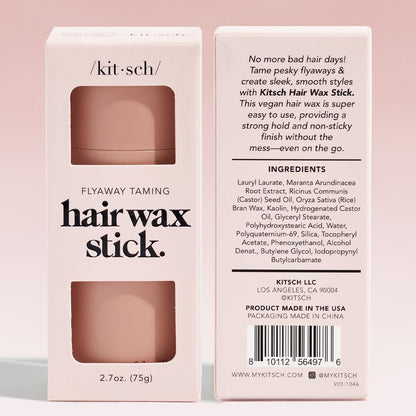 Kitsch Hair Wax Stick for Mindful Self-Care Rituals and Clean Beauty Routines at the Vanity