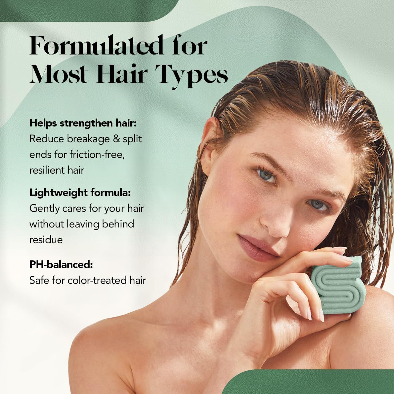 Kitsch Rosemary & Biotin Shampoo Bar – Mindful Self-Care Ritual for Thinning Hair, Plastic-Free Volume Boost