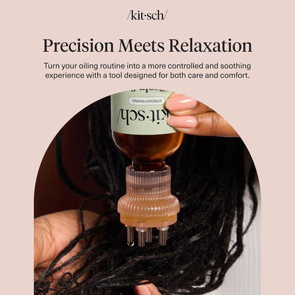 Kitsch Scalp & Hair Oil Applicator – Thoughtful Birthday Gift for Her, Mess-Free Scalp Massager for Mom, Women, and Best Friends