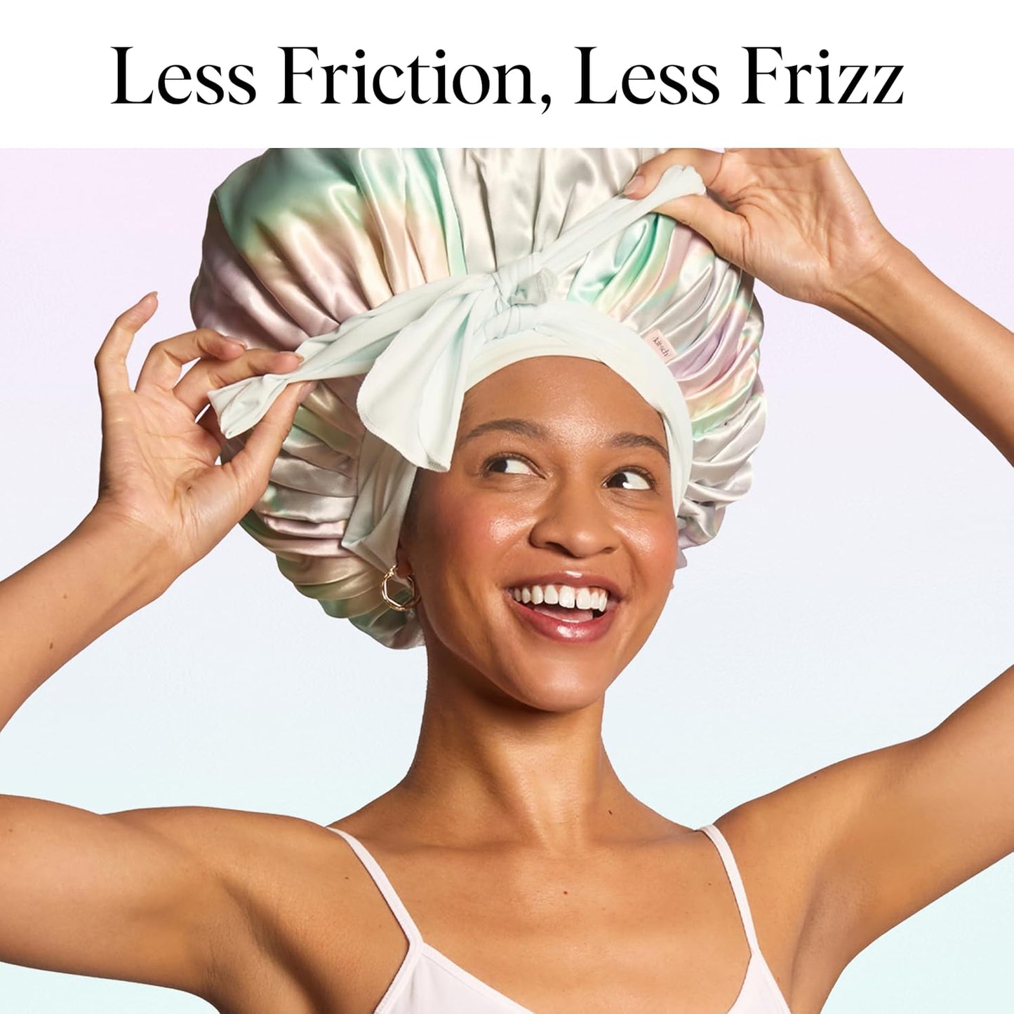 Kitsch XL Satin Bonnet – Thoughtful Birthday Gift for Women Who Love Haircare and Self-Care Nights