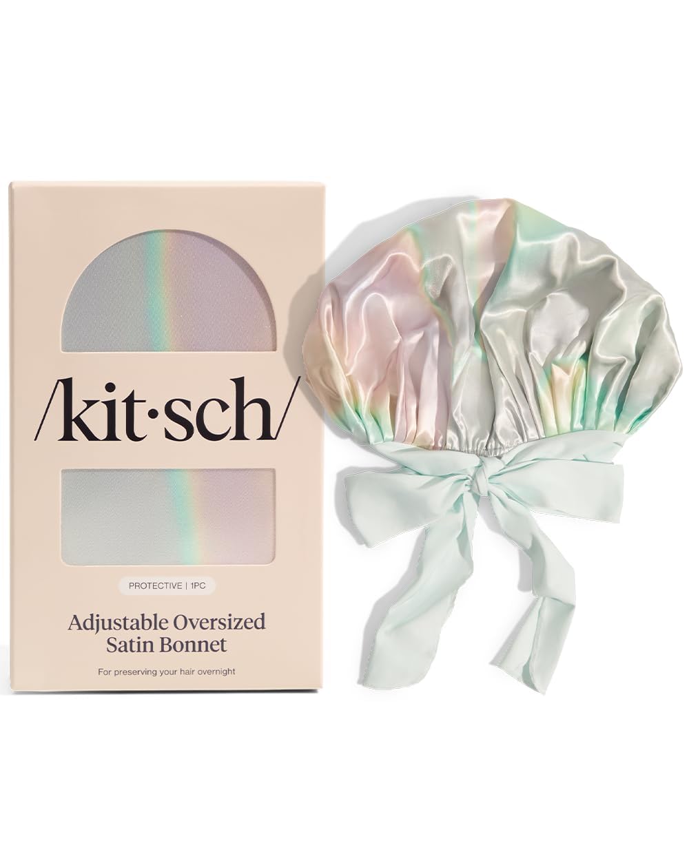 Kitsch XL Satin Bonnet – Thoughtful Birthday Gift for Women Who Love Haircare and Self-Care Nights