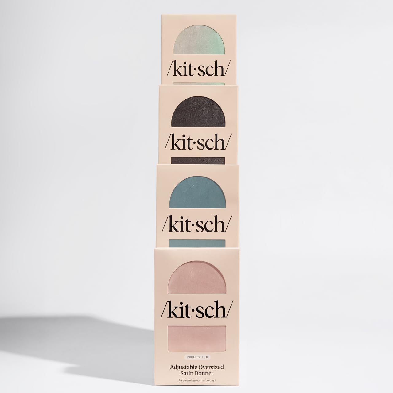 Kitsch XL Satin Bonnet – Thoughtful Birthday Gift for Women Who Love Haircare and Self-Care Nights