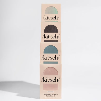 Kitsch XL Satin Bonnet – Thoughtful Birthday Gift for Women Who Love Haircare and Self-Care Nights