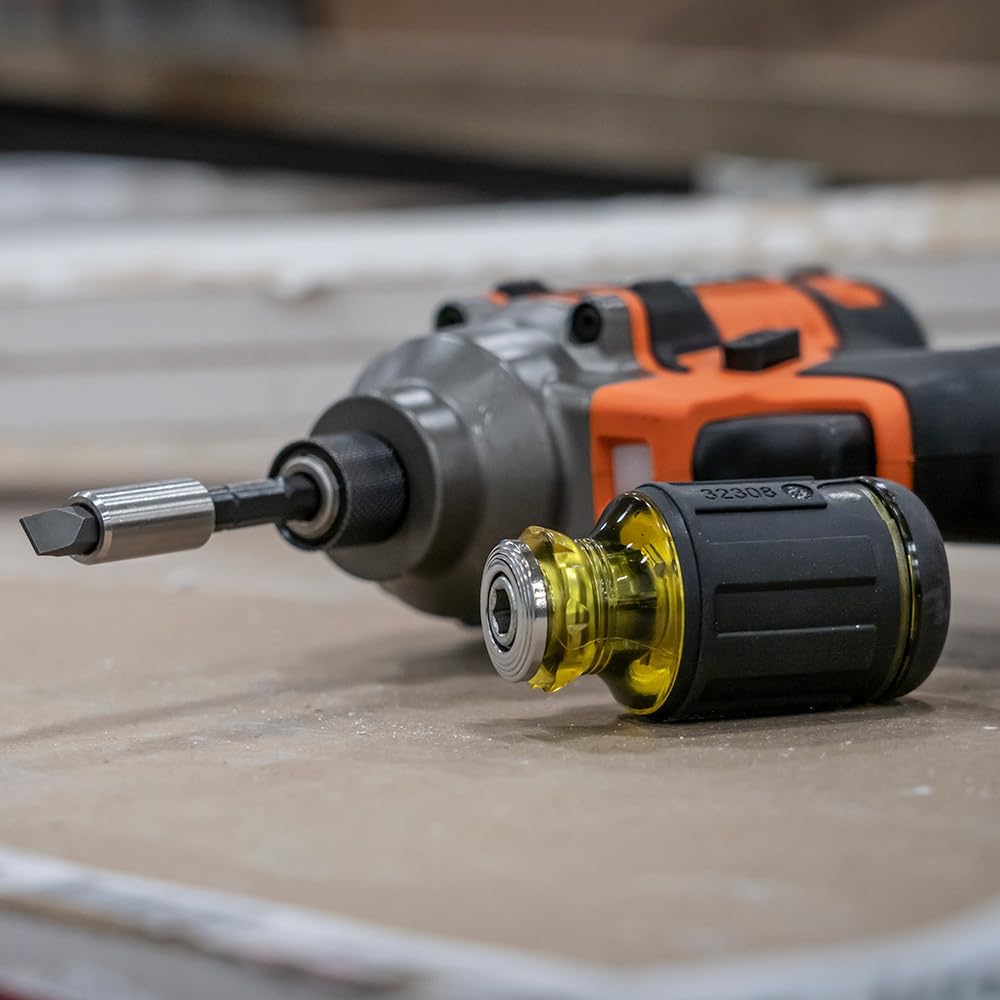 Klein Tools 32308 8-in-1 Magnetic Screwdriver – Thoughtful Housewarming Gift for New Homeowners