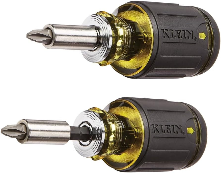 Klein Tools 32308 8-in-1 Magnetic Screwdriver – Thoughtful Housewarming Gift for New Homeowners