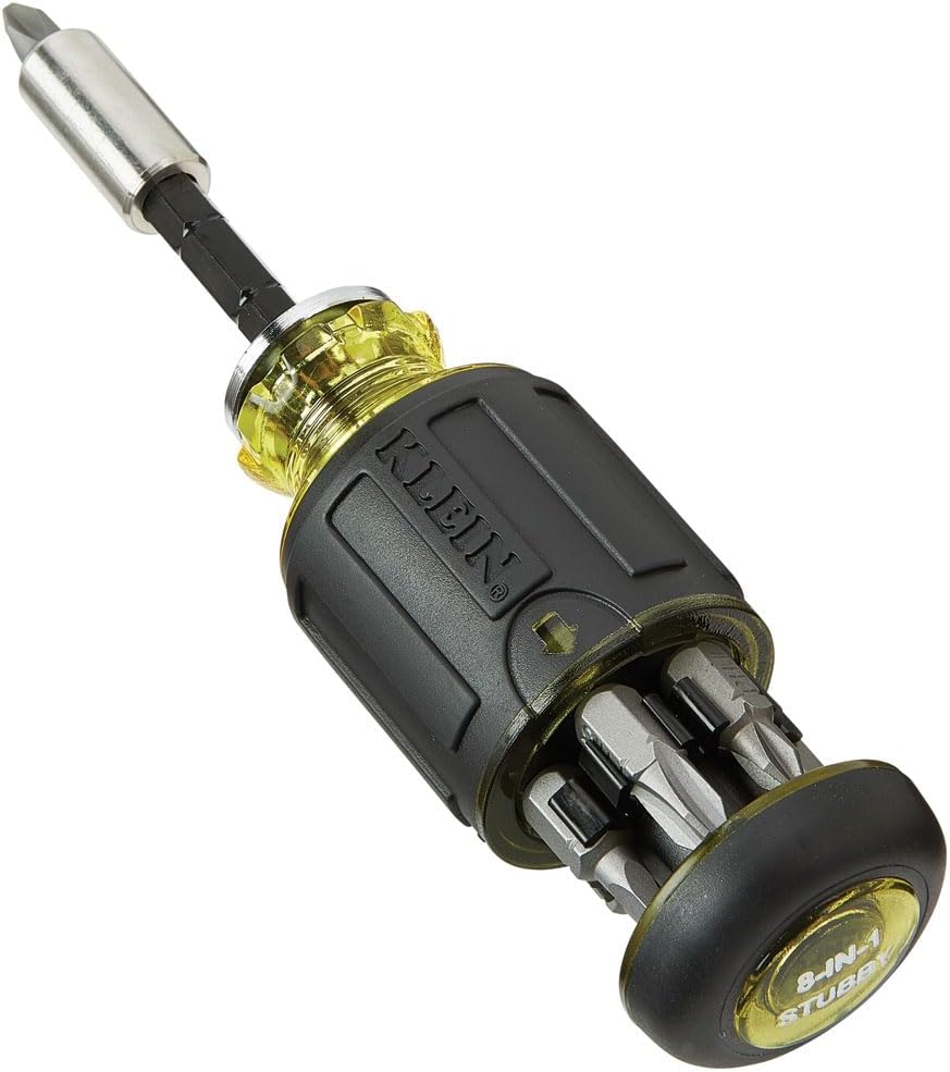 Klein Tools 32308 8-in-1 Magnetic Screwdriver – Thoughtful Housewarming Gift for New Homeowners
