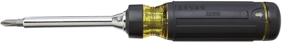 Klein Tools Multi-Bit Ratcheting Screwdriver – Holiday Gift for the Handyman Who Has Everything