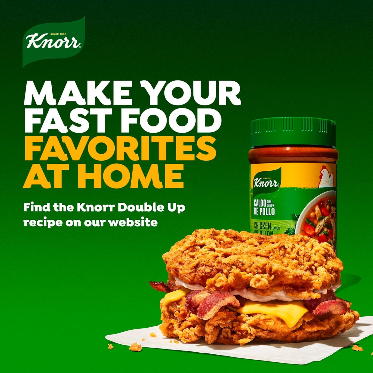Knorr Chicken Flavor Bouillon Granulated – Fat-Free Flavor Boost for Health-Aware Home Cooking
