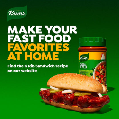 Knorr Chicken Flavor Bouillon Granulated – Quick Weeknight Pantry Staple for Busy Home Cooks