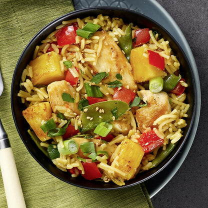 Knorr Rice Sides Chicken Fried Rice – Simple Pantry Staple for Uncluttered Dorm Room and Apartment Kitchens
