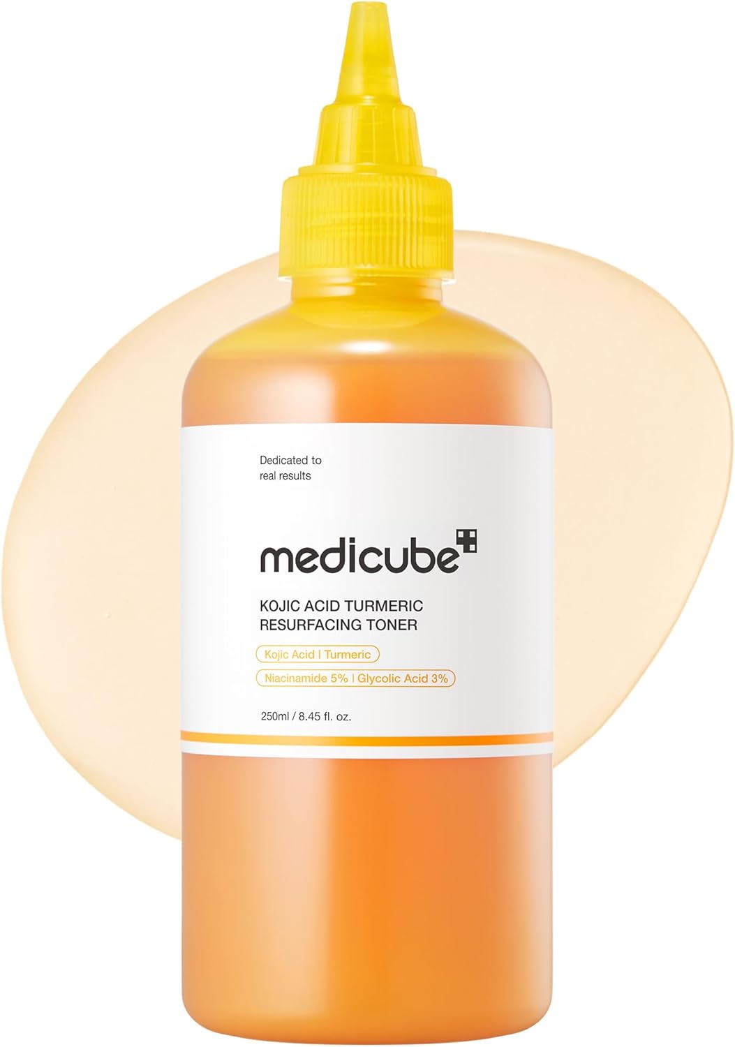 kojic acid + turmeric brightening complex for dark spot reduction