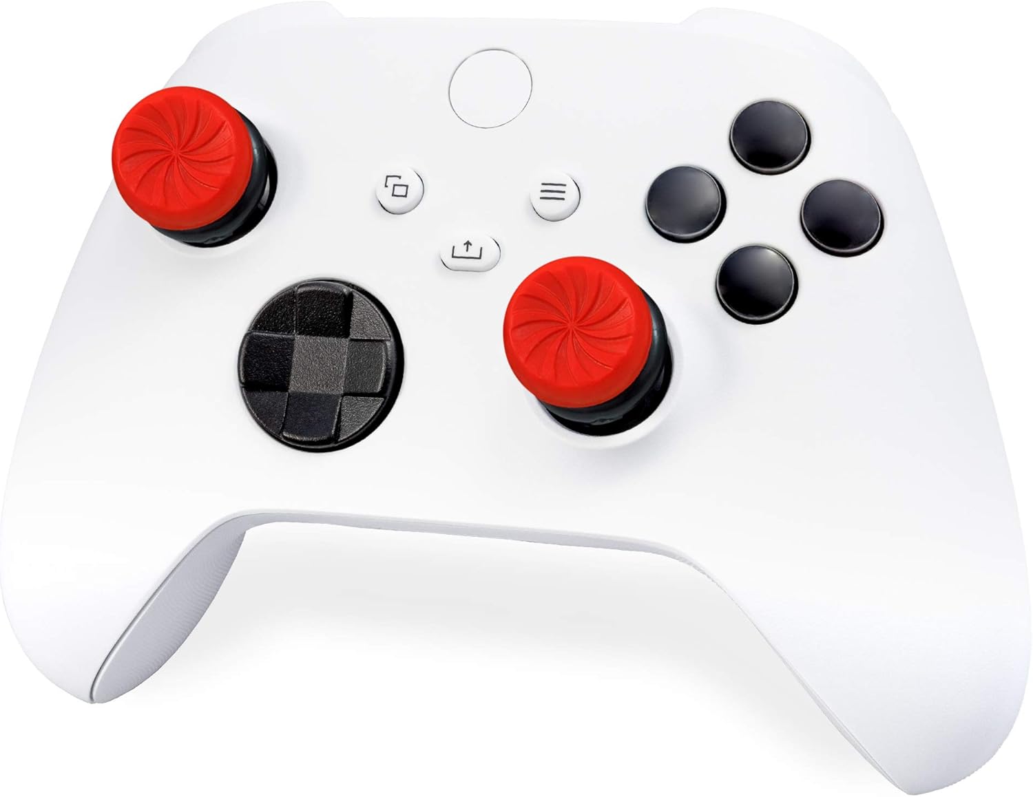 KontrolFreek FPS Freek Inferno 2-Pack Thumbsticks – Ideal Valentine's Day Gift for Xbox Players, Premium Red Controller Upgrade