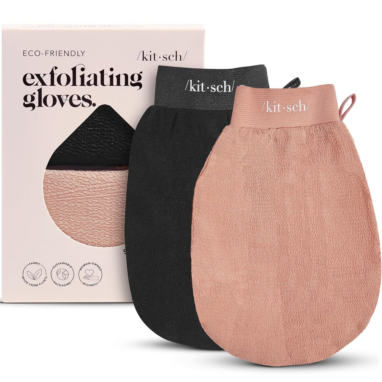korean-inspired exfoliating mitt texture designed for deep dead-skin removal