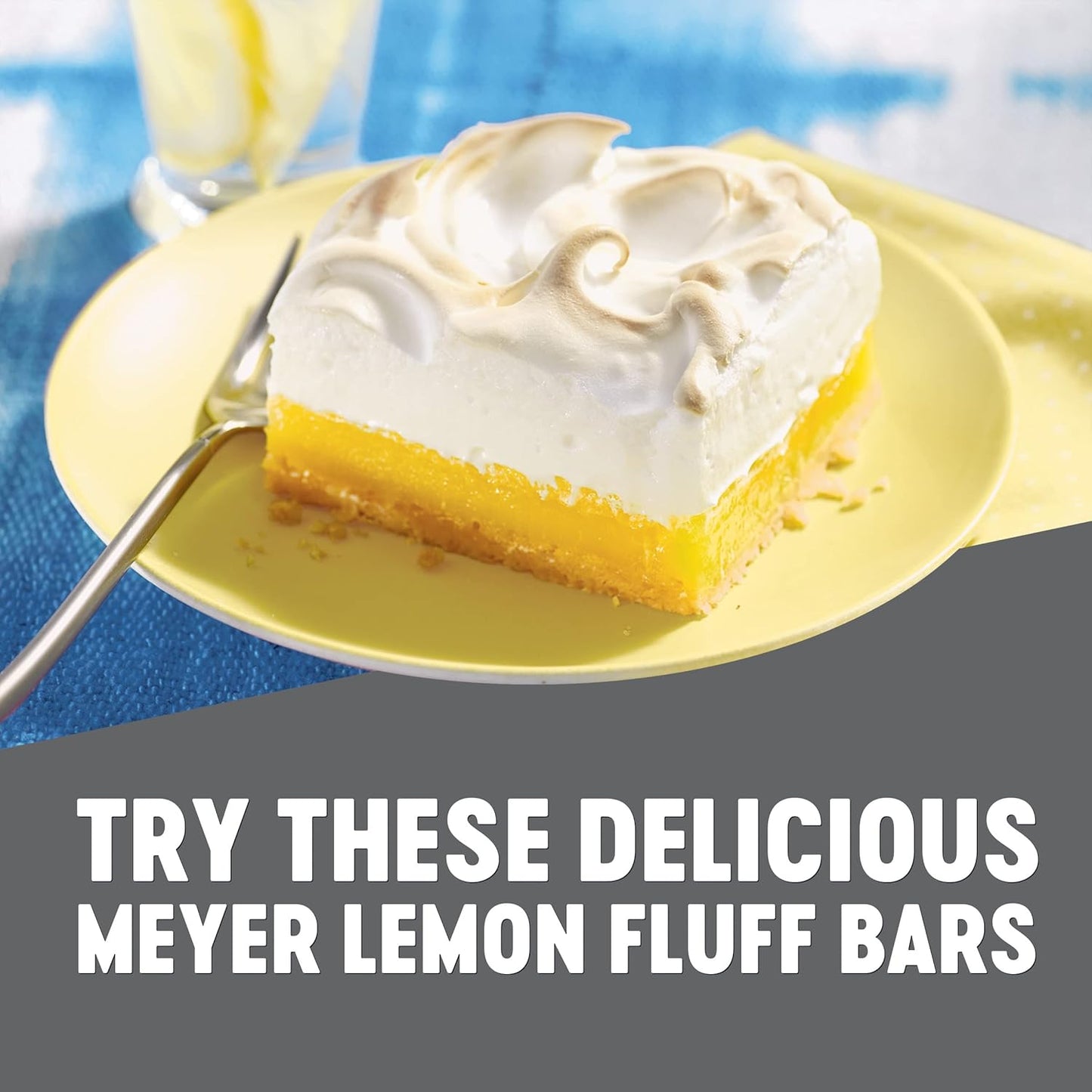 Krusteaz Meyer Lemon Bar Mix – Thoughtful Housewarming Gift for Foodie Friends, Pantry-Friendly Baking Present