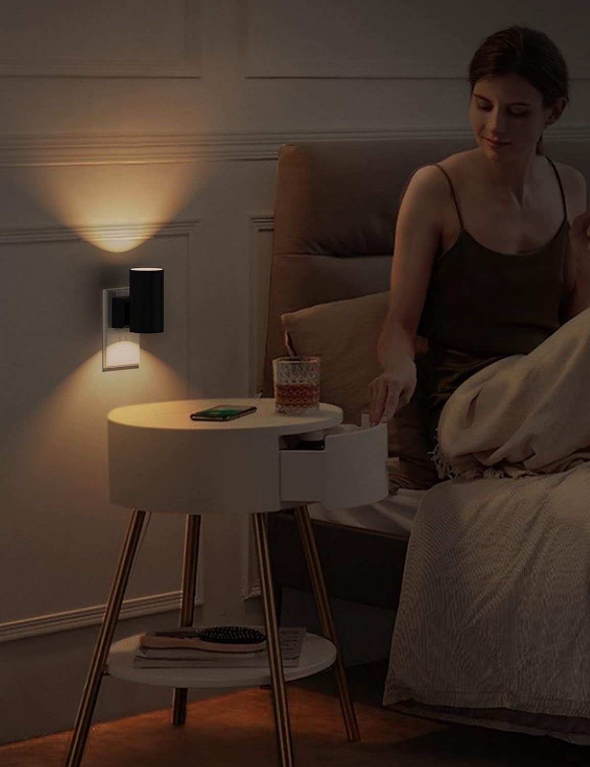 L LOHAS LED Night Light Plug in – Thoughtful Housewarming Gift for New Homeowners, Stylish Wall Accent