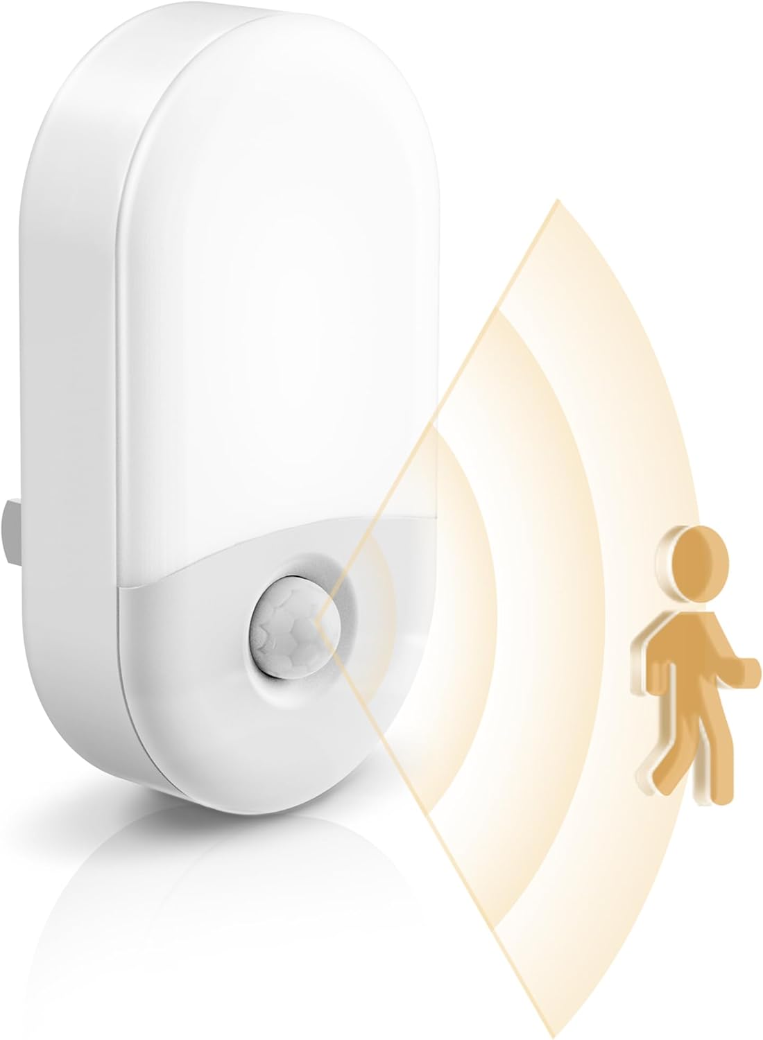L LOHAS Motion Sensor Night Light 2-Pack – Thoughtful Housewarming Gift for New Homeowners, Adjustable Brightness