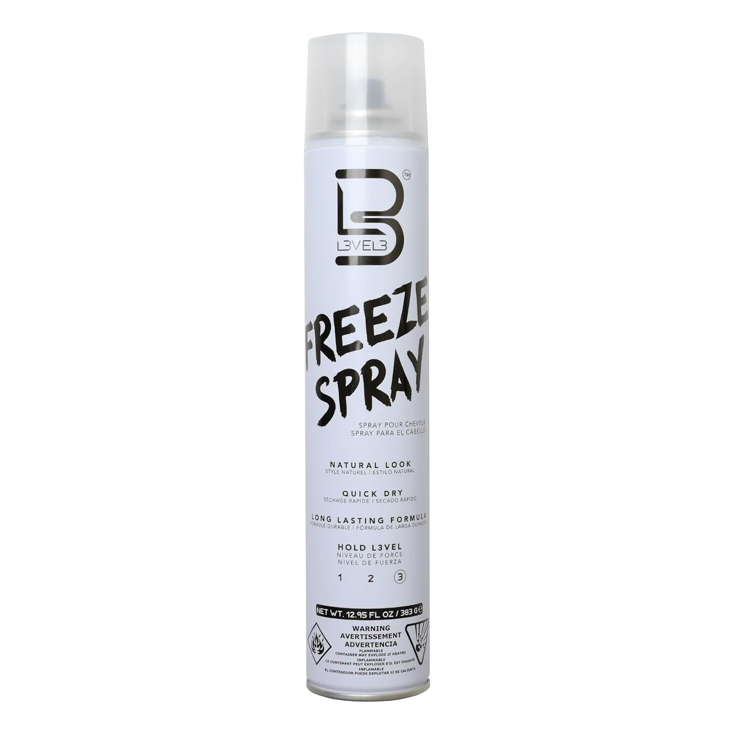 L3 Hair Spray Level 3 – Thoughtful Birthday Gift for Her, Unscented Salon-Quality Hold