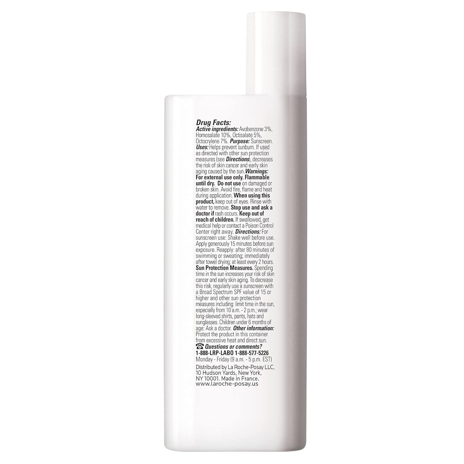 La Roche-Posay Anthelios Light Fluid SPF 60 – Daily Facial Sunscreen for Your Morning Skincare Ritual