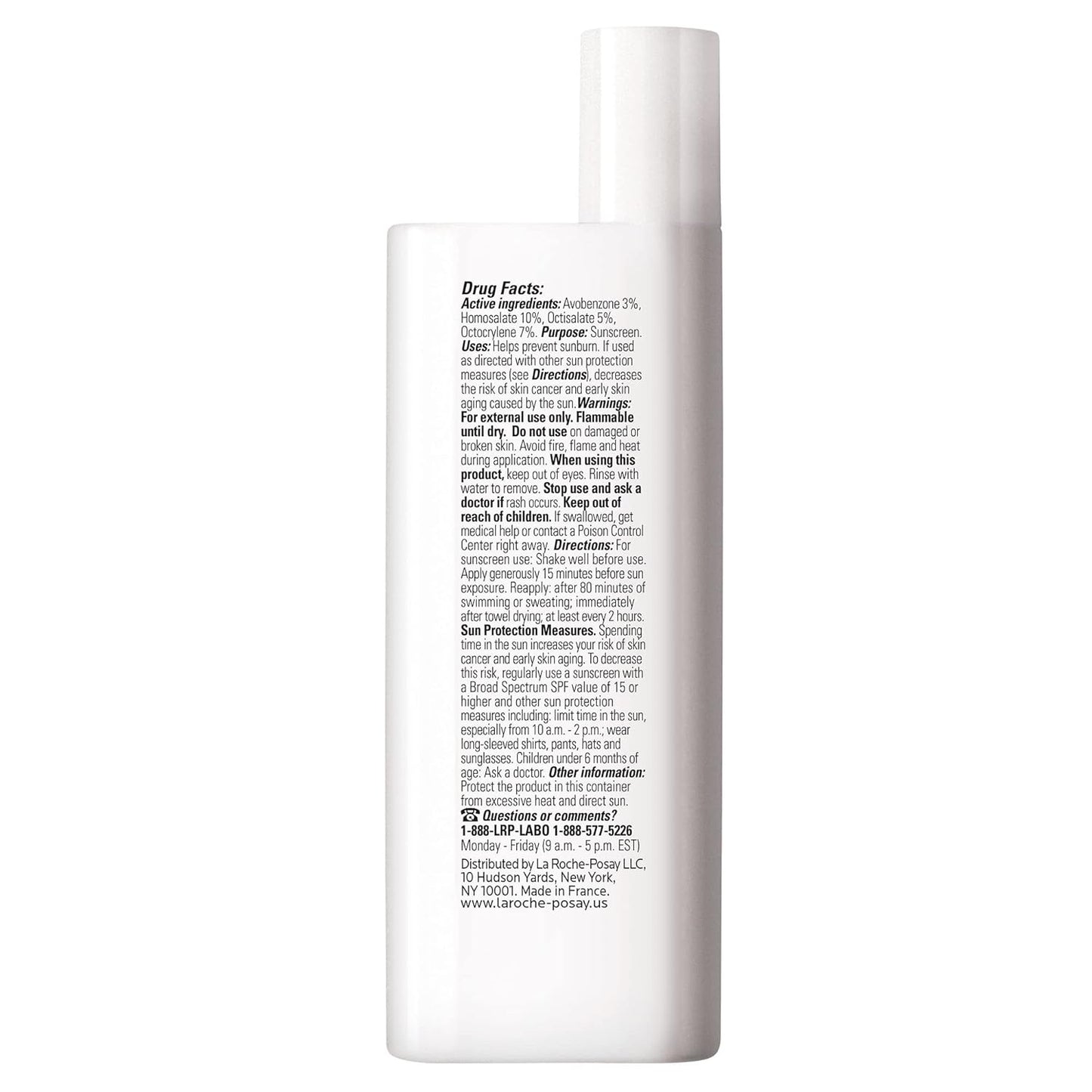 La Roche-Posay Anthelios Light Fluid SPF 60 – Essentials-Only Facial Sunscreen for Clean Beauty