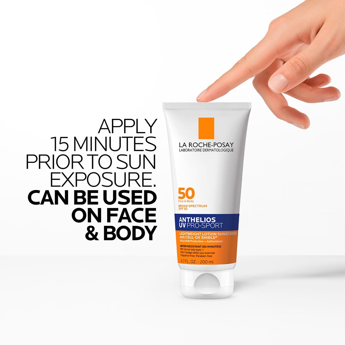 La Roche-Posay Anthelios UV Pro-Sport Sunscreen – Fragrance-Free Daily Ritual for Mindful Skin Self-Care