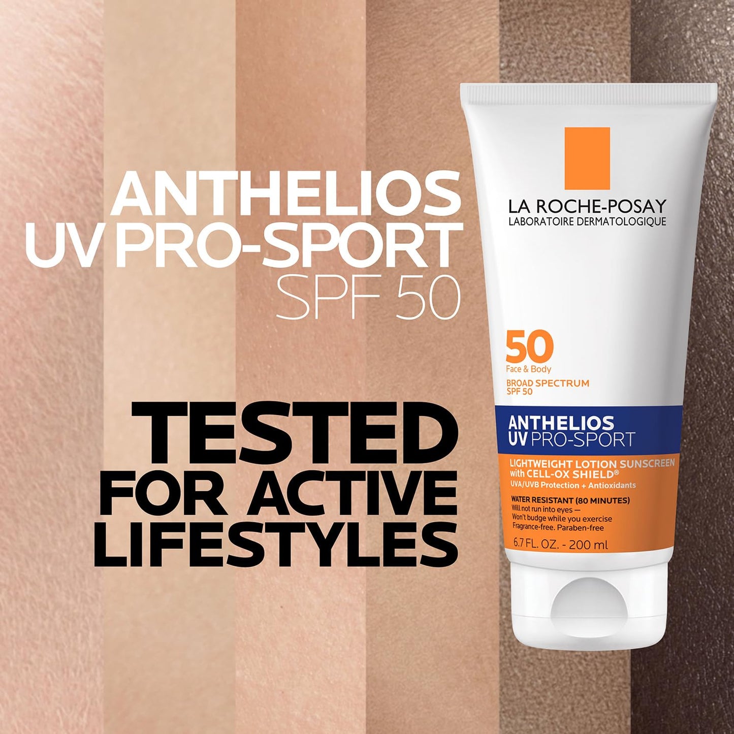 La Roche-Posay Anthelios UV Pro-Sport Sunscreen – Fragrance-Free Daily Ritual for Mindful Skin Self-Care