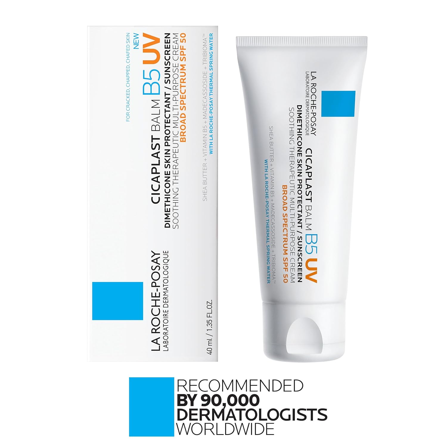 La Roche-Posay Cicaplast Balm B5 UV SPF 50 – Thoughtful Self-Care Gift for Her Birthday or Mother's Day