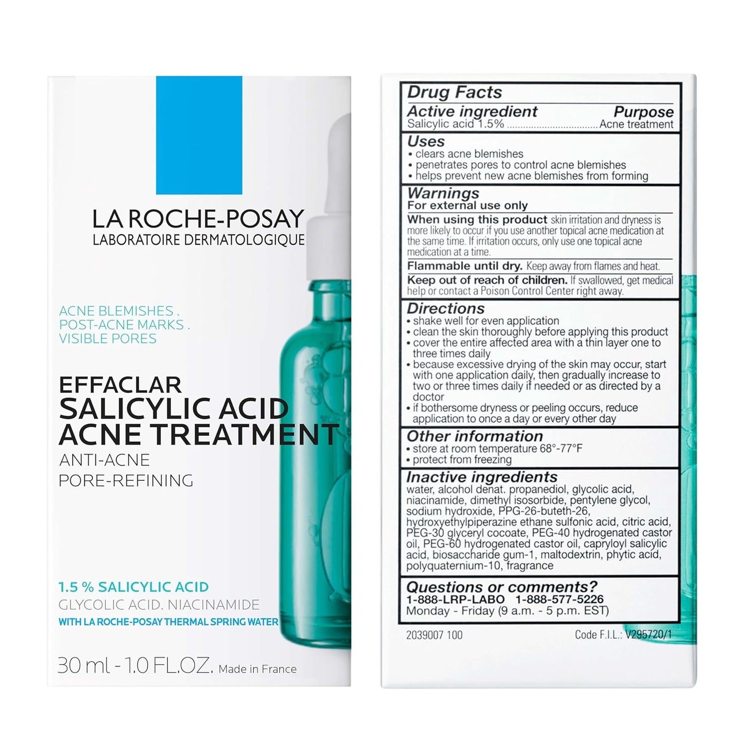 La Roche-Posay Effaclar Acne Serum – Nightly Skincare Ritual for Clear, Radiant Skin