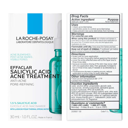 La Roche-Posay Effaclar Acne Serum – Nightly Skincare Ritual for Clear, Radiant Skin