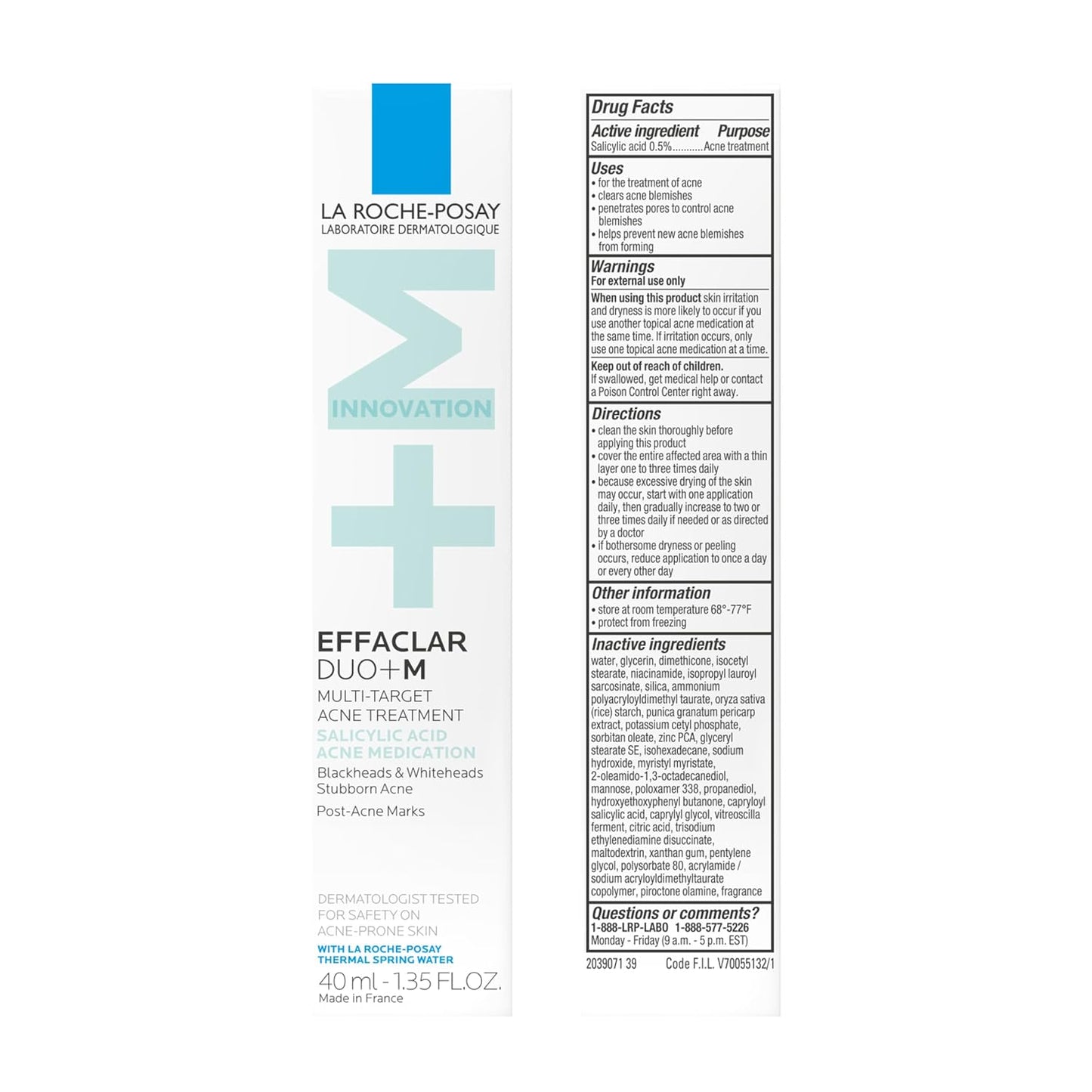 La Roche-Posay Effaclar Acne Treatment – Calming Nighttime Skincare Ritual for Clear, Healthy Skin