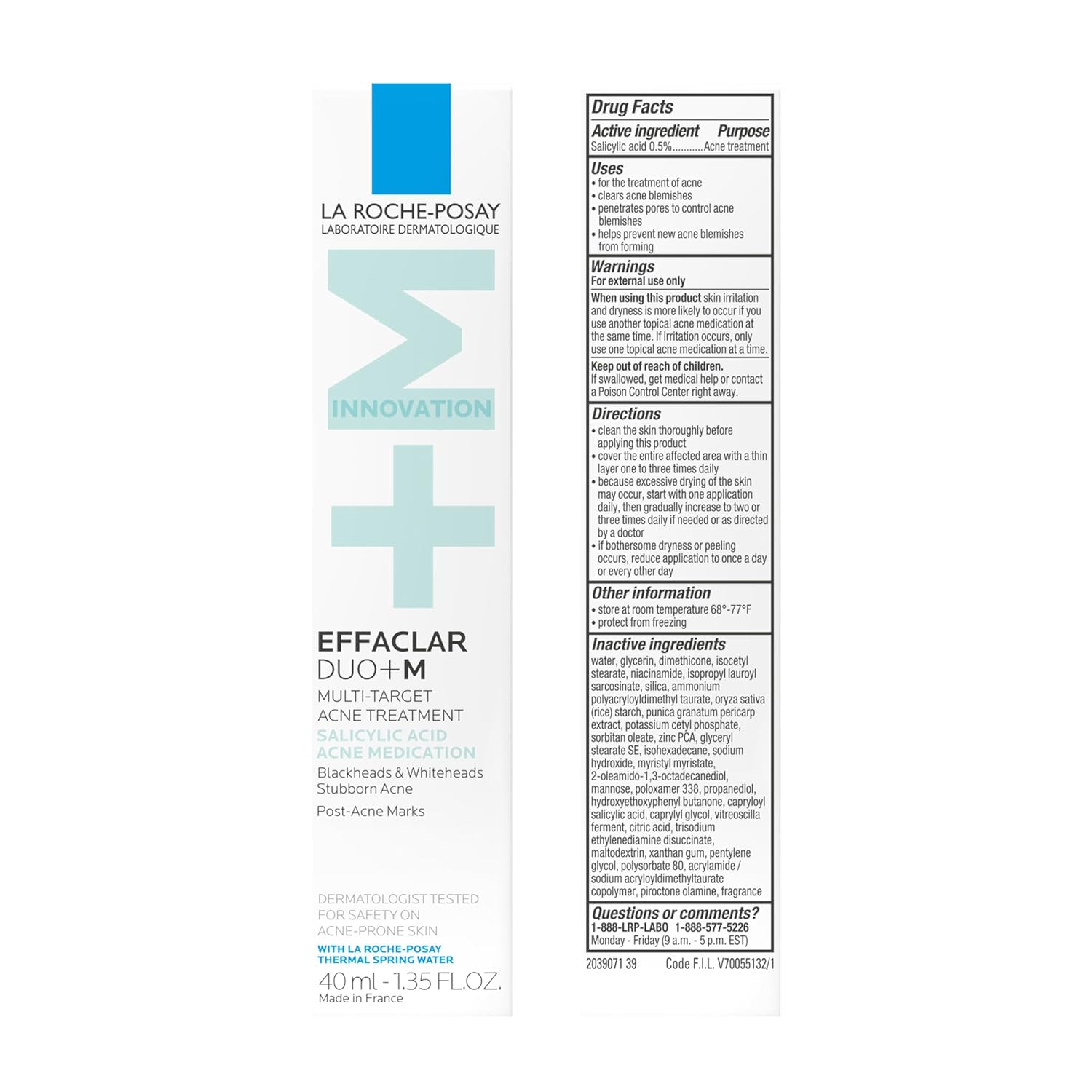 La Roche-Posay Effaclar Acne Treatment – Calming Nighttime Skincare Ritual for Clear, Healthy Skin