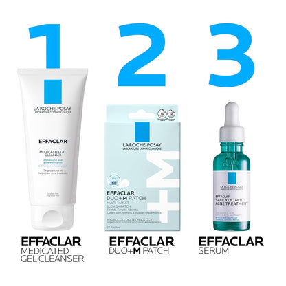 La Roche-Posay Effaclar Pimple Patches – Thoughtful Self-Care Gift for Teens and College Students, 22 Count
