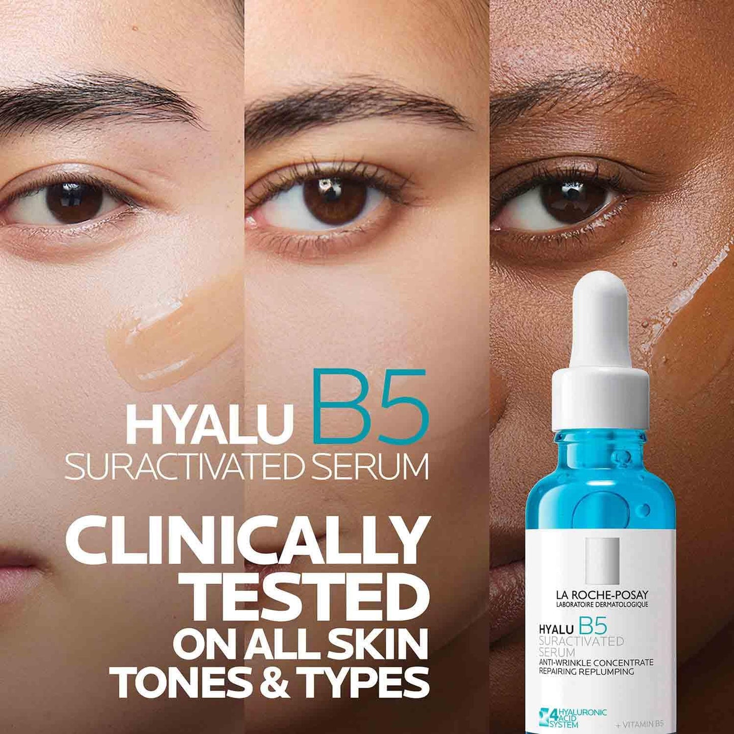 La Roche-Posay Hyalu B5 Hydrating Serum – Calming Evening Skincare Ritual for Sensitive Skin