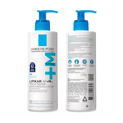 La Roche-Posay Lipikar AP+MAX Body Cream | 72-Hour Hydration for Your Nightly Self-Care Ritual