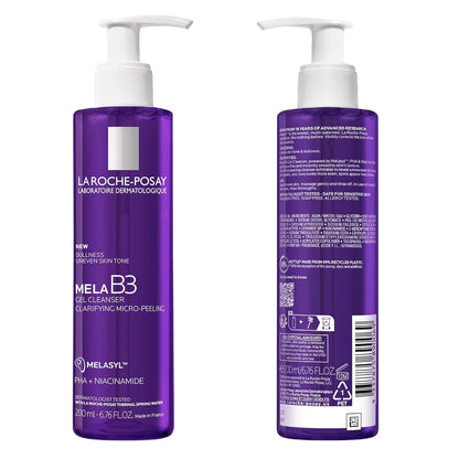 La Roche-Posay Mela B3 Gel Cleanser Thoughtful Gift for Her, Brightening Face Wash for Uneven Tone